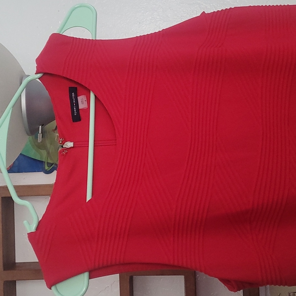 Red Sheath Dress